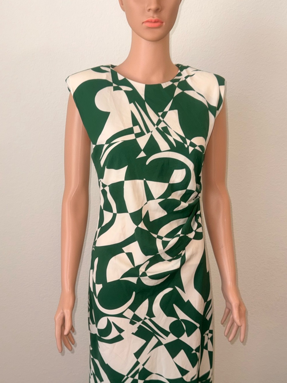 ZARA Printed Shoulder Pad Dress NWT ❗️Ref: 8281/716